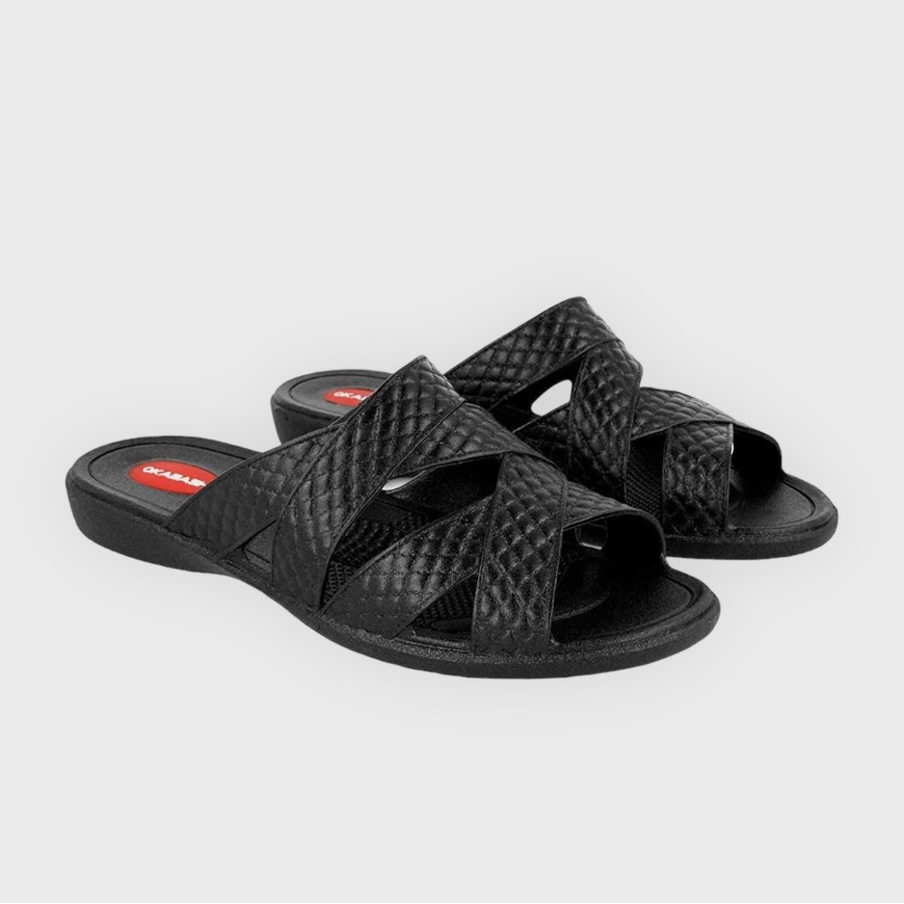 ❤️Okabashi Cross Strap Women's Flat Sandals